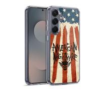 Head Case Designs Officially Licensed WWE American Nightmare Flag Cody Rhodes Graphics Gel Case [Military Grade Protection] Compatible with Samsung Galaxy S25 and Compatible with MagSafe