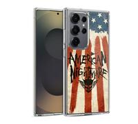 Head Case Designs Officially Licensed WWE American Nightmare Flag Cody Rhodes Graphics Gel Case [Military Grade Protection] Compatible with Samsung Galaxy S25 Ultra and Compatible with MagSafe