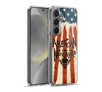 Head Case Designs Officially Licensed WWE American Nightmare Flag Cody Rhodes Graphics Gel Case [Military Grade Protection] Compatible with Samsung Galaxy S24+ 5G and Compatible with MagSafe