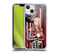 Head Case Designs Officially Licensed WWE American Nightmare Flag Cody Rhodes Soft Gel Case Compatible With Apple iPhone 13