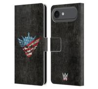 Head Case Designs Officially Licensed WWE American Nightmare Logo Cody Rhodes Graphics Leather Wallet Case Compatible With Apple iPhone 17 Air