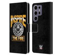 Head Case Designs Officially Licensed WWE Becky Lynch Inspire The Fire Superstars 9 Leather Wallet Case Compatible with Samsung Galaxy S25 Ultra