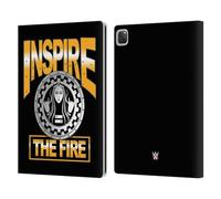 Head Case Designs Officially Licensed WWE Becky Lynch Inspire The Fire Superstars 9 Leather Wallet Case Compatible With Apple iPad Pro 13 M4 2024