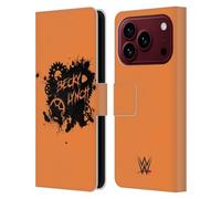 Head Case Designs Officially Licensed WWE Becky Lynch Relent-lass Superstars 9 Leather Wallet Case Compatible With Apple iPhone 18 Pro