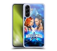 Head Case Designs Officially Licensed WWE Becky Lynch Vs Bianca Belair Wrestlemania 38 Versus Gel Case [Military Grade Protection] Compatible With Samsung Galaxy A56 5G