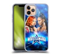 Head Case Designs Officially Licensed WWE Becky Lynch Vs Bianca Belair Wrestlemania 38 Versus Gel Case [Military Grade Protection] Compatible with Apple iPhone 11 Pro and Compatible with MagSafe