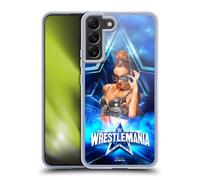 Head Case Designs Officially Licensed WWE Becky Lynch Wrestlemania 38 Superstars Gel Case [Military Grade Protection] Compatible with Samsung Galaxy S22+ 5G and Compatible with MagSafe