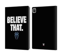 Head Case Designs Officially Licensed WWE Believe That Roman Reigns Leather Wallet Case Compatible With Apple iPad Pro 13 M4 2024