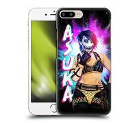 Head Case Designs Officially Licensed WWE Black Portrait Asuka Hard Back Case Compatible With Apple iPhone 7 Plus/iPhone 8 Plus