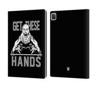 Head Case Designs Officially Licensed WWE Braun Strowman Get These Hands Superstars 9 Leather Wallet Case Compatible With Apple iPad Pro 13 M4 2024