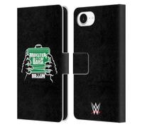 Head Case Designs Officially Licensed WWE Braun Strowman Monster In The Bank Superstars 8 Leather Wallet Case Compatible With Apple iPhone 16e