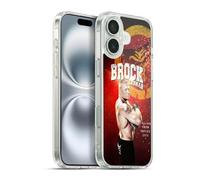Head Case Designs Officially Licensed WWE Brock Lesnar Superstars Gel Case [Military Grade Protection] Compatible with Apple iPhone 16 Plus and Compatible with MagSafe
