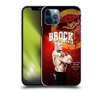 Head Case Designs Officially Licensed WWE Brock Lesnar Superstars Hard Back Case Compatible With Apple iPhone 12 / iPhone 12 Pro
