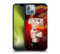 Head Case Designs Officially Licensed WWE Brock Lesnar Superstars Hard Back Case Compatible With Apple iPhone 14