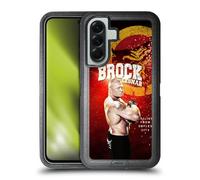 Head Case Designs Officially Licensed WWE Brock Lesnar Superstars Ultra-Armoured Shockproof Case [Military Grade Protection] Compatible With Samsung Galaxy A56 5G