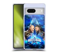 Head Case Designs Officially Licensed WWE Brock Lesnar Vs Roman Reigns Wrestlemania 38 Versus Gel Case [Military Grade Protection] Compatible With Google Pixel 7