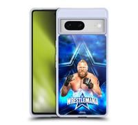 Head Case Designs Officially Licensed WWE Brock Lesnar Wrestlemania 38 Superstars Gel Case [Military Grade Protection] Compatible With Google Pixel 7