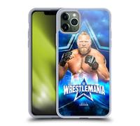 Head Case Designs Officially Licensed WWE Brock Lesnar Wrestlemania 38 Superstars Gel Case [Military Grade Protection] Compatible with Apple iPhone 11 Pro Max and Compatible with MagSafe