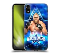 Head Case Designs Officially Licensed WWE Brock Lesnar Wrestlemania 38 Superstars Gel Case [Military Grade Protection] Compatible With Apple iPhone XR