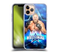 Head Case Designs Officially Licensed WWE Brock Lesnar Wrestlemania 38 Superstars Gel Case [Military Grade Protection] Compatible with Apple iPhone 11 Pro and Compatible with MagSafe