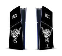 Head Case Designs Officially Licensed WWE Bull Tattoo The Rock Vinyl Sticker Gaming Skin Decal Cover Compatible With Sony PlayStation 5 PS5 Slim Digital Edition Console