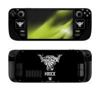 Head Case Designs Officially Licensed WWE Bull Tattoo The Rock Vinyl Sticker Skin Decal Cover Compatible With Steam Deck OLED