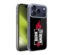 Head Case Designs Officially Licensed WWE Burn It Down Seth Rollins Gel Case [Military Grade Protection] Compatible With Apple iPhone 17 Pro Max