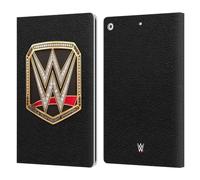 Head Case Designs Officially Licensed WWE Championship Title Belts Leather Wallet Case Compatible With Apple iPad 10.2 2019/2020/2021