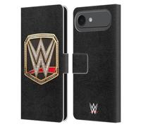 Head Case Designs Officially Licensed WWE Championship Title Belts Leather Wallet Case Compatible With Apple iPhone 17 Air