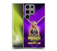 Head Case Designs Officially Licensed WWE Charlotte Flair Wrestlemania 34 Superstars Hard Back Case Compatible With Samsung Galaxy S24 Ultra 5G