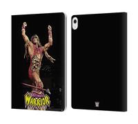 Head Case Designs Officially Licensed WWE Corner Ring The Ultimate Warrior Leather Wallet Case Compatible With Apple iPad Air 13 2024/2025