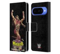 Head Case Designs Officially Licensed WWE Corner Ring The Ultimate Warrior Leather Wallet Case Compatible With Google Pixel 10