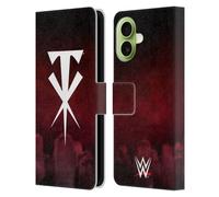 Head Case Designs Officially Licensed WWE Cross The Undertaker Leather Wallet Case Compatible With Apple iPhone 17
