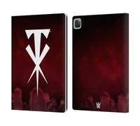 Head Case Designs Officially Licensed WWE Cross The Undertaker Leather Wallet Case Compatible With Apple iPad Pro 12.9 2020/2021/2022