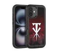 Head Case Designs Officially Licensed WWE Cross The Undertaker Ultra-Armoured Shockproof Case [Military Grade Protection] Compatible With Apple iPhone 16
