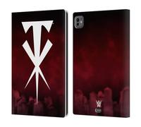 Head Case Designs Officially Licensed WWE Cross Undertaker Leather Wallet Case Compatible With Apple iPad Pro 11 M4 2024