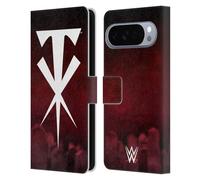 Head Case Designs Officially Licensed WWE Cross Undertaker Leather Wallet Case Compatible With Google Pixel 10 Pro XL
