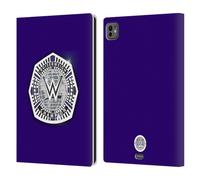 Head Case Designs Officially Licensed WWE Cruiserweight Champion Title Belts Leather Wallet Case Compatible With Apple iPad Pro 11 M4 2024