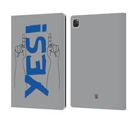 Head Case Designs Officially Licensed WWE Daniel Bryan Yes Superstars 9 Leather Wallet Case Compatible With Apple iPad Pro 13 M4 2024