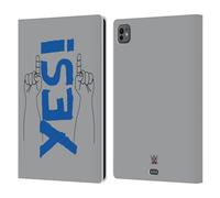 Head Case Designs Officially Licensed WWE Daniel Bryan Yes Superstars 9 Leather Wallet Case Compatible With Apple iPad Pro 11 M4 2024