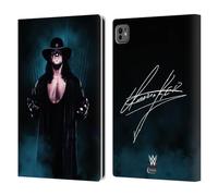 Head Case Designs Officially Licensed WWE Deadman Signature Undertaker Leather Wallet Case Compatible With Apple iPad Pro 11 M4 2024