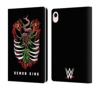 Head Case Designs Officially Licensed WWE Demon King Finn Balor Leather Wallet Case Compatible With Apple iPad mini (2021/2024)