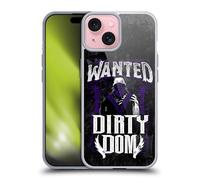 Head Case Designs Officially Licensed WWE Dirty Dom Dominik Mysterio Gel Case [Military Grade Protection] Compatible with Apple iPhone 15 and Compatible with MagSafe