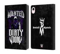 Head Case Designs Officially Licensed WWE Dirty Dom Dominik Mysterio Leather Wallet Case Compatible With Apple iPad mini (2021/2024)