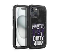 Head Case Designs Officially Licensed WWE Dirty Dom Dominik Mysterio Ultra-Armoured Shockproof Case [Military Grade Protection] Compatible With Apple iPhone 15
