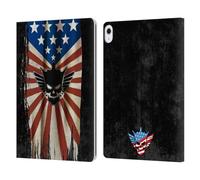 Head Case Designs Officially Licensed WWE Distressed Flag Cody Rhodes Leather Wallet Case Compatible With Apple iPad Air 13 2024/2025