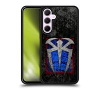 Head Case Designs Officially Licensed WWE Distressed Logo Roman Reigns Gel Armour Case [Military Grade Protection] Compatible With Samsung Galaxy A35 5G