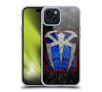 Head Case Designs Officially Licensed WWE Distressed Logo Roman Reigns Gel Case [Military Grade Protection] Compatible with Apple iPhone 15 Plus and Compatible with MagSafe