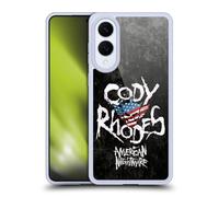 Head Case Designs Officially Licensed WWE Distressed Name Cody Rhodes Gel Case [Military Grade Protection] Compatible With Samsung Galaxy S25 Edge