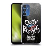 Head Case Designs Officially Licensed WWE Distressed Name Cody Rhodes Hard Back Case Compatible With Samsung Galaxy A15